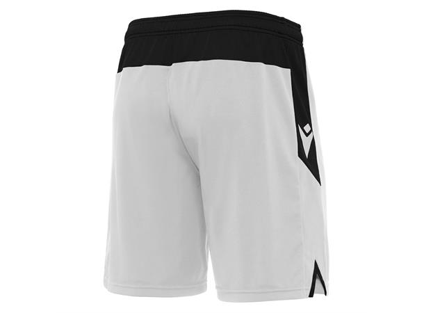 Tempel Match Day Short WHT/BLK L Teknisk kampshorts - Unisex 