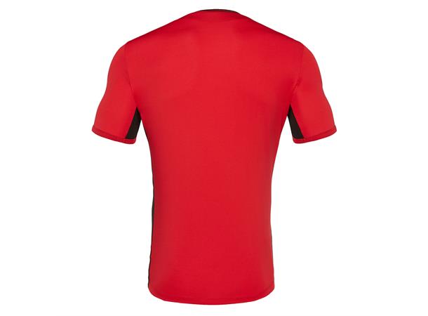 Canopus Shirt Shortsleeve RED/BLK XXS Elegant teknisk t-skjorte - Unisex 