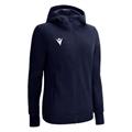 Drum Hooded Womens Jacket NAV XXL Fritidsjakke i børstet fleece til dame