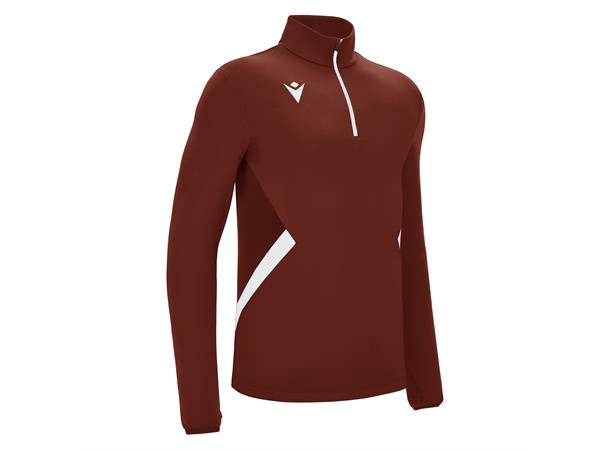 Piave 1/4 Zip Top CRD/WHT 3XS Teknisk treningsgenser - Unisex 