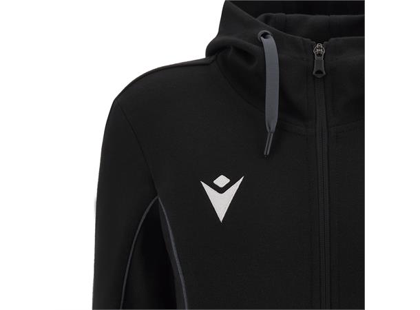 Stage Eco Hooded Jacket BLK/ANT S Hettejakke i Ecotekstil - Unisex 