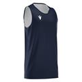 X500 Basket Shirt NAV/WHT 5XL Vendbar teknisk basketdrakt - Unisex