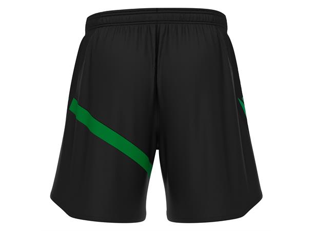 Shen Eco Match Day Shorts BLK/GRN 3XL Teknisk shorts i ECO-tekstil - Unisex 