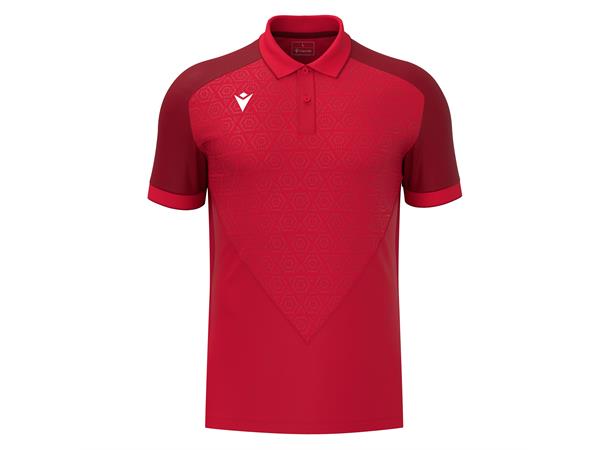 Baldwin Poly Polo RED 3XS Teknisk poloskjorte - Unisex 