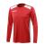 Sirius shirt longsleeve RED/WHT XS Teknisk langermet t-skjorte - Unisex 