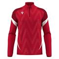 Starfall 1/4 zip RED/WHT M Treningstopp - Unisex